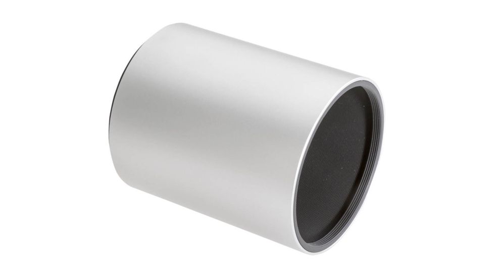 3in. Rifle Scope Sunshade for 56mm Models, Silver, Black