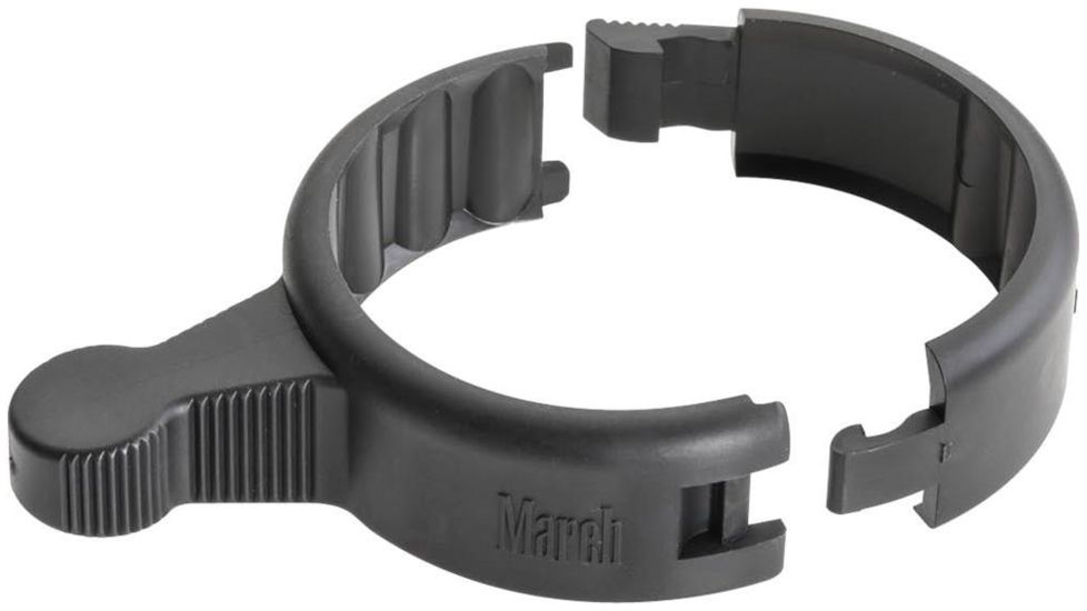 March Scopes Fast Lever Zoom Ring, Black, NSN None, DA411-B