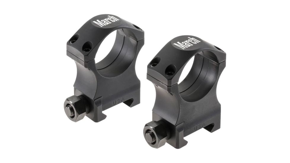 Rifle Scope Rings 30mm 1.300&quot;, Black
