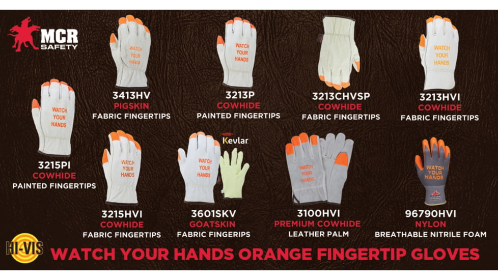MCR Safety Leather Drivers Work Gloves, CV Grade Cow Grain Leather, Beige, XXX - Large, 3215PIXXXL