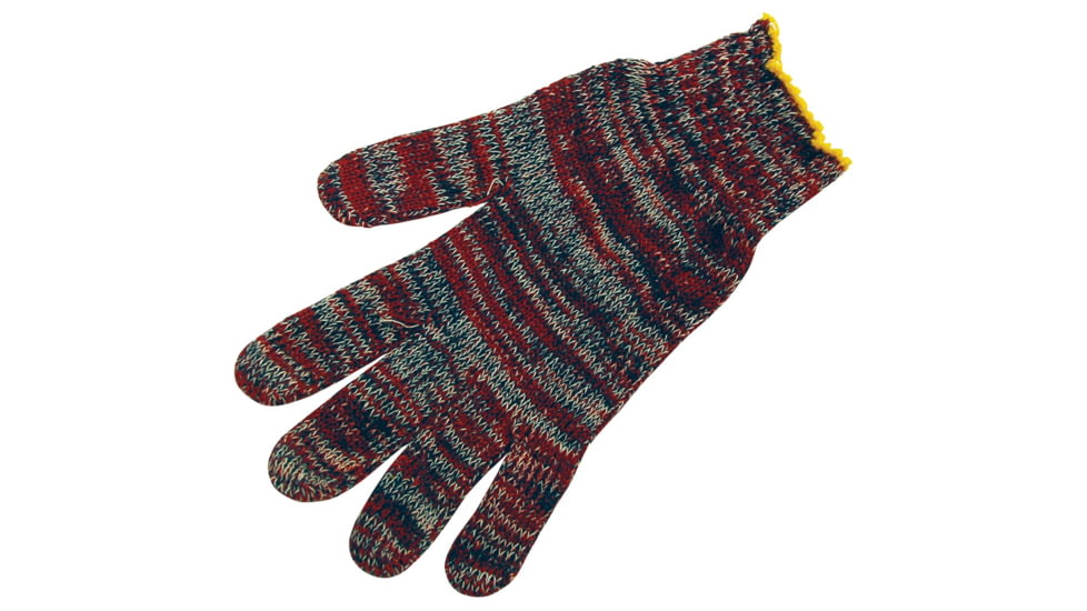 MCR Safety String Knit Work Gloves, 7 Gauge Regular Weight, Multi-Color, Small, 9642SM