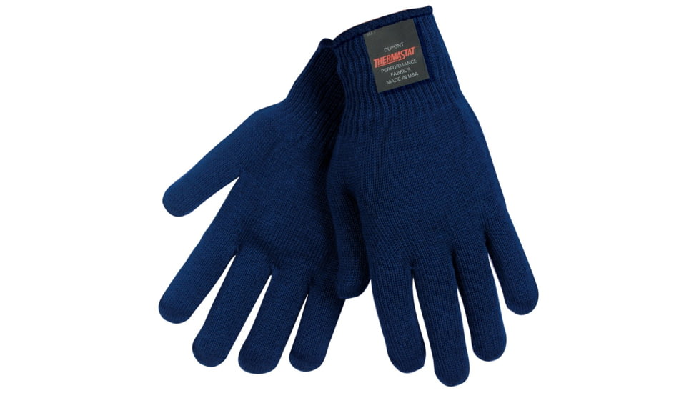 MCR Safety Thermastat Thermal Insulation Work Glove, 10 Gauge Hollow Core Fiber, Promotes Warmth and Dryness, Blue, Large, 9622