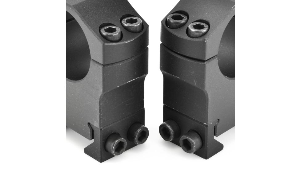 MDT 1 inch Premier Scope Ring, 1.25 inch, High, Black, 103344-BLK
