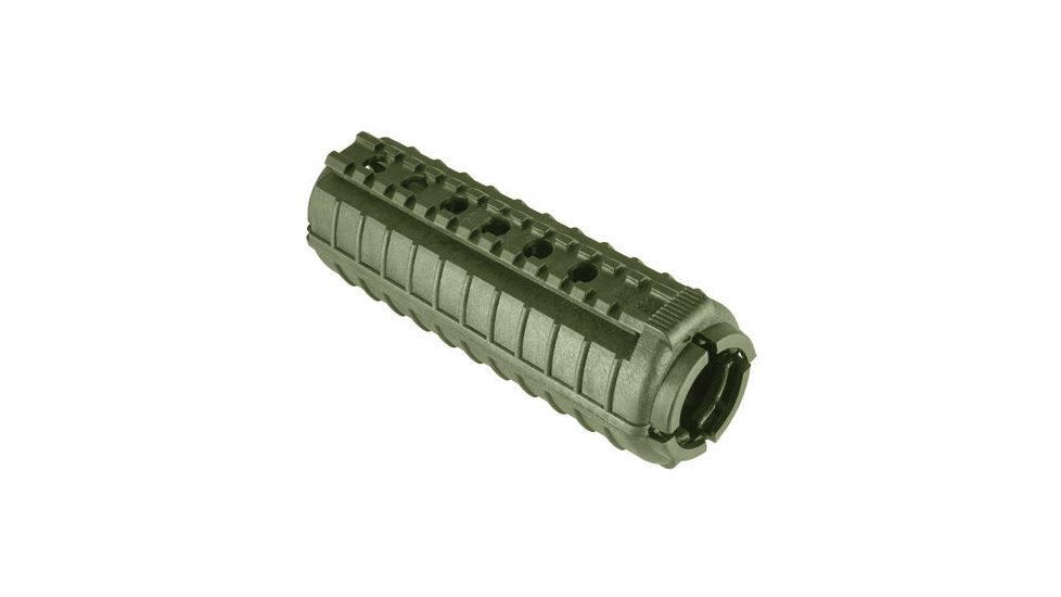 MFT M-4 Carbine Military and Police 2 Sided Rail - Foliage Green - M33FG