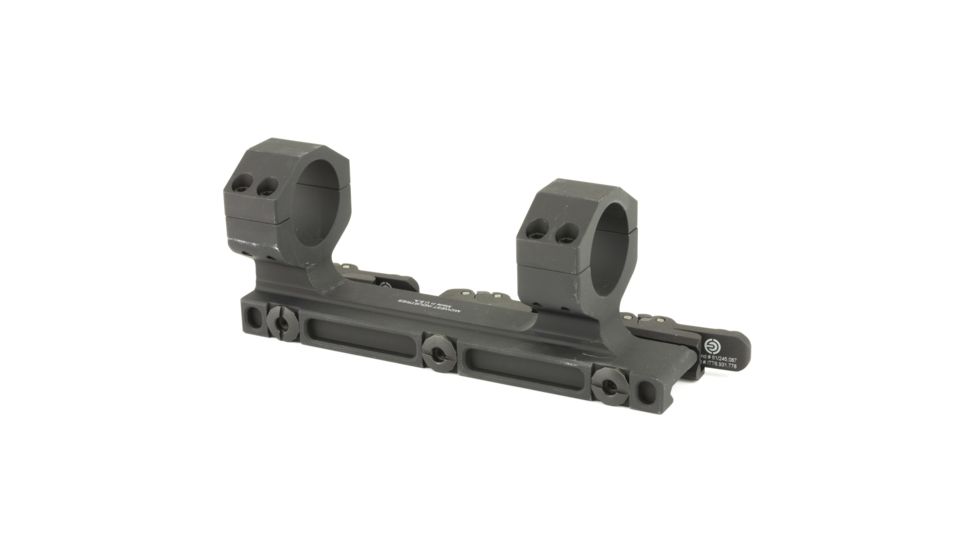 Midwest Industries 30mm 3 QD Levers Extreme Duty QD Scope Mount, Black, 30mm, MWMI-QD30XDSM