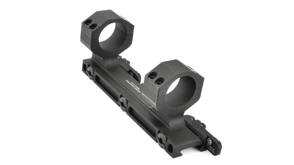 Midwest Industries 30mm 3 QD Levers Extreme Duty QD Scope Mount, Black, 30mm, MWMI-QD30XDSM