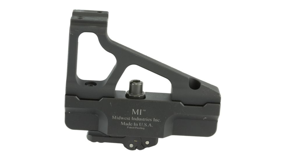 Midwest Industries AK 47/74 Generation 2 30MM Red Dot Quick Detach Modular AK Scope Mount, Black, MWMI-AKSMG2-30MM