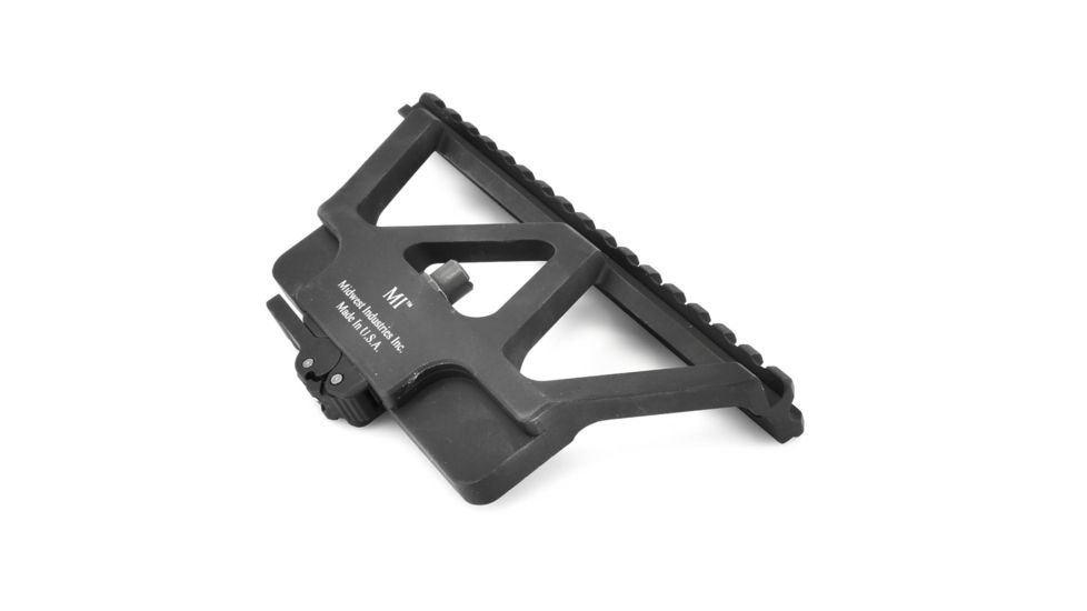 Midwest Industries AK-47 Railed Scope Mount, 6.75in., Black MI-AKSM