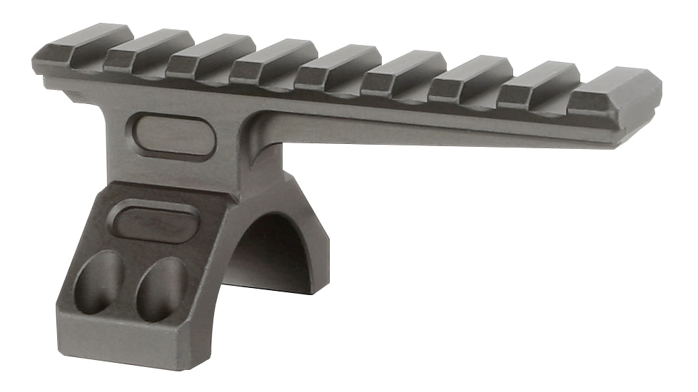 Midwest Industries MK2 Railed Cap, 34mm, Black, MI-MK2-34RCAP