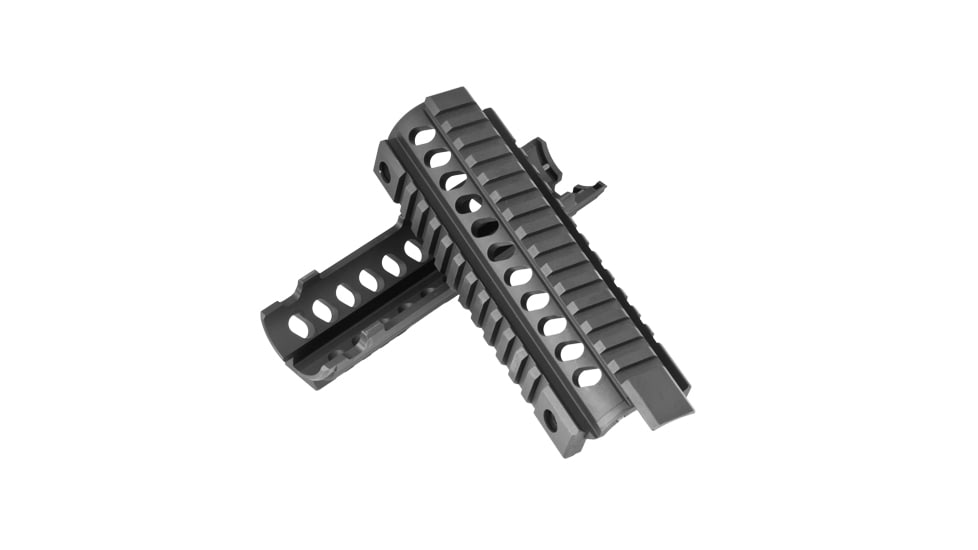 Mission First Tactical Tekko Polymer AR15 Carbine 7in Drop In Integrated Rail System, Black, TP15IRS