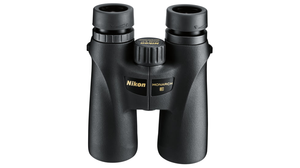 Nikon 10x42 Monarch 3 Binoculars, Front Top View