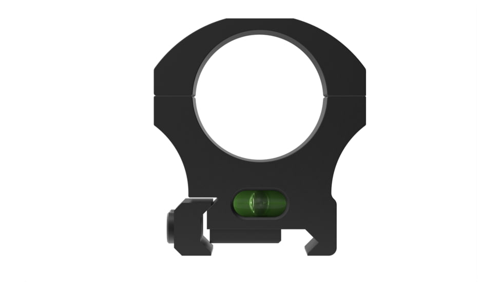 Monstrum 1in Precision Picatinny Scope Rings w/Level Bubble, 1in, Black, SR-1LB-P100