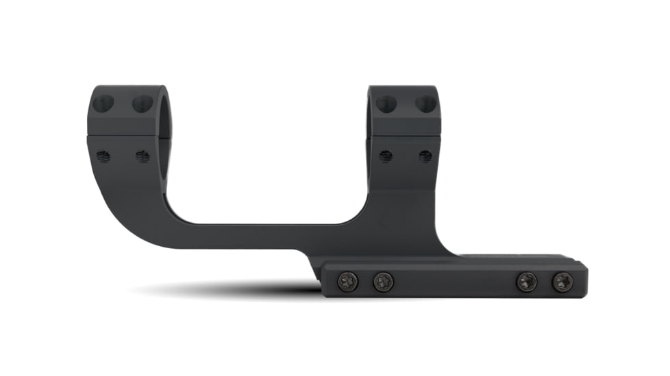 Monstrum H-Series Hollow Frame Offset Cantilever Picatinny Scope Mount, 30mm, Black, MH300-B