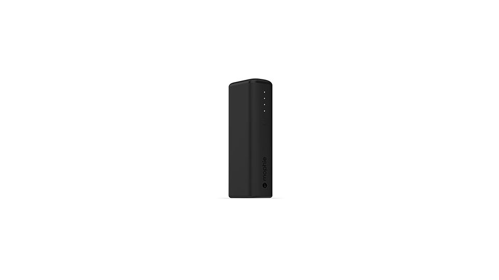 mophie Power Boost Mini V2 Battery Pack, 2600mAh, Black, MO-40555