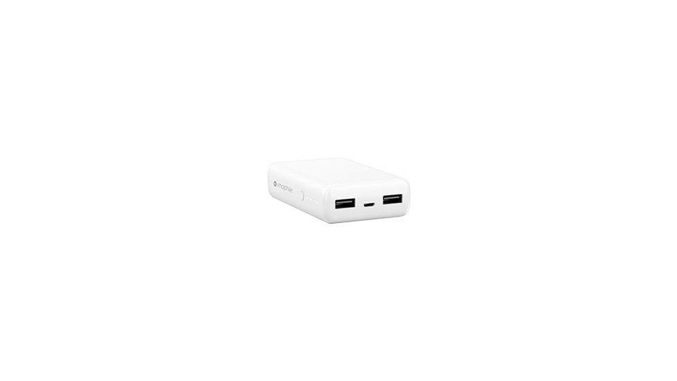 mophie Power Boost V2 Battery Pack, 5200mAh, White, MO-40586