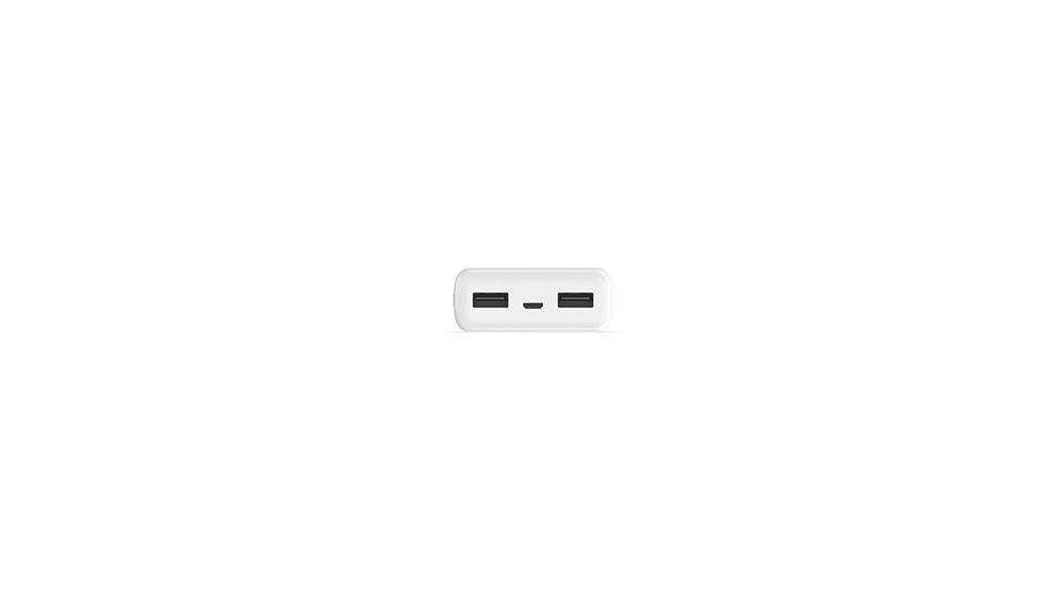 mophie Power Boost V2 Battery Pack, 5200mAh, White, MO-40586
