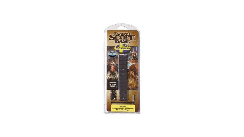Mossberg Picatinny Rail with Scope Base for Hunting Blue 95206