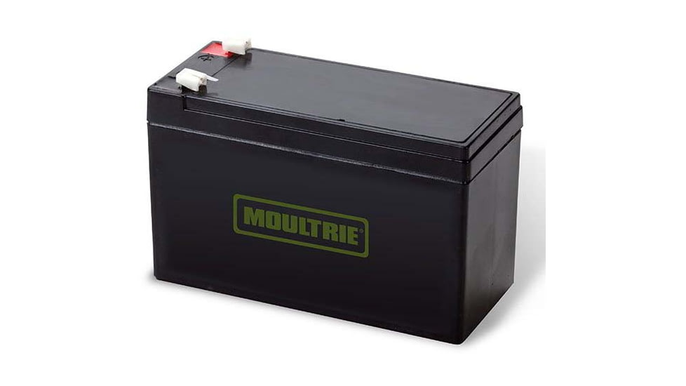 Moultrie Feeders 12 Volt Rechargeable Battery, Black, MCA-13093