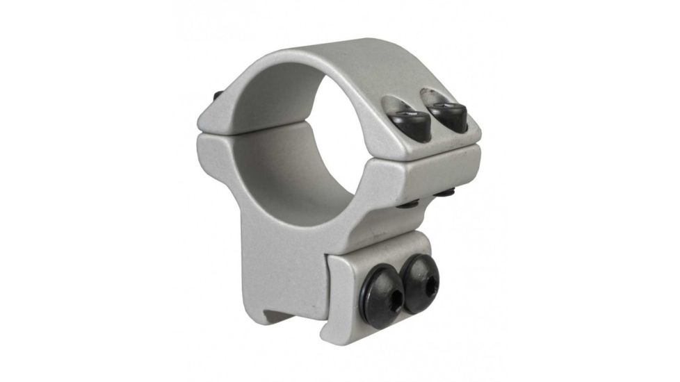 MTC Optics Blueprint Mounts 25mm Double Strap Medium Or High Silver, Silver, DBPM25ME