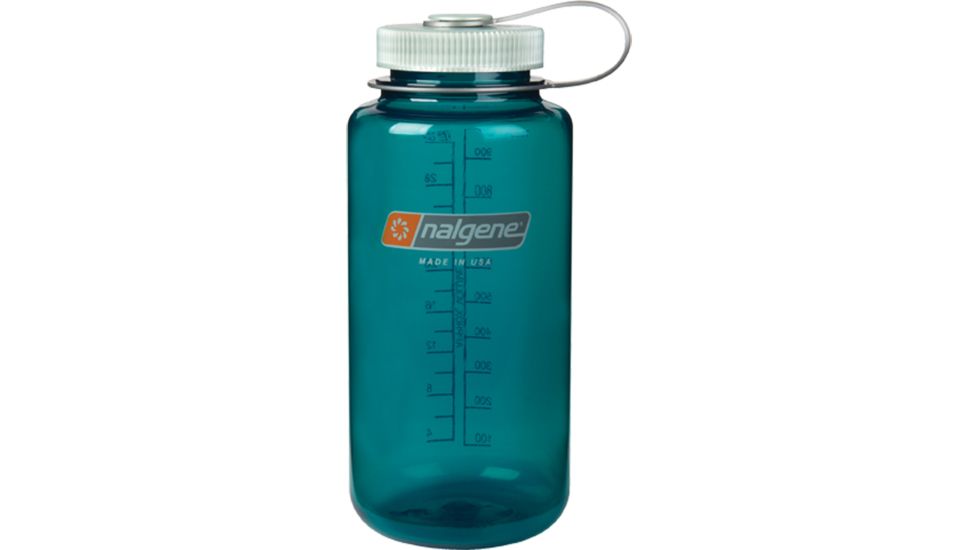 Nalgene 32oz Wide Mouth Bottle, Trout Green, 341820