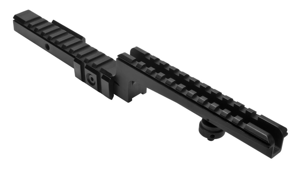 NcSTAR AR15 Carry Handle Mount - Z Type w/ Side Weaver Mounts, Black, MARL