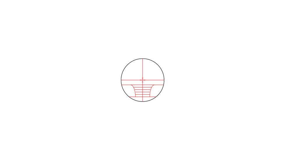 NcSTAR Illuminated Compact Rifle Scope - 4x30E Ill. Rubber Rangefinder Scope / AR Mount SECRRAQ430R Rifle Scope