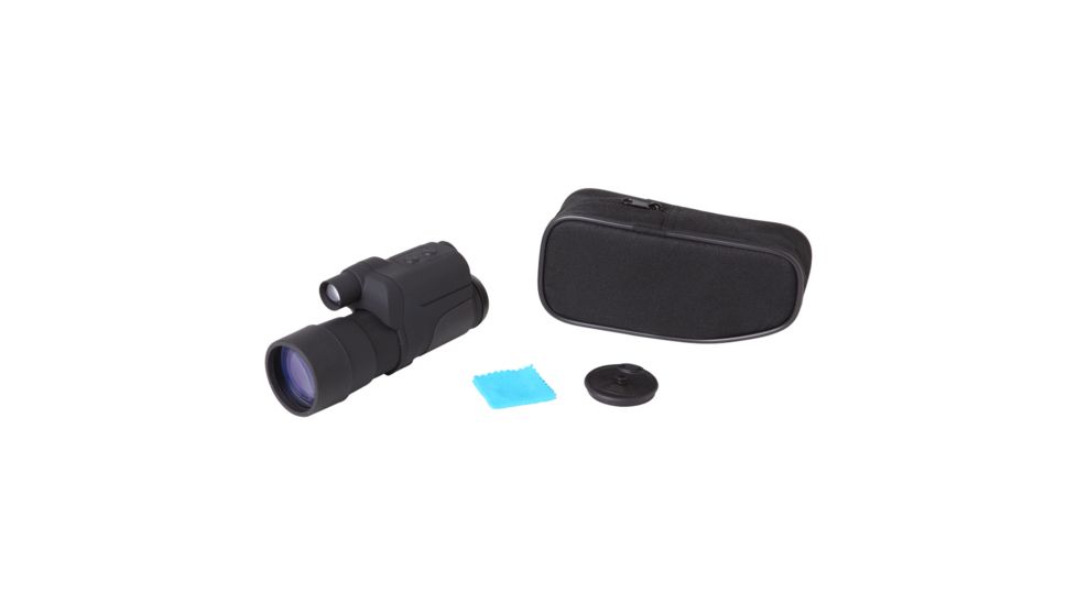 OpticsPlanet Exclusive Refurbished, Firefield Nightfall 4x50 Night Vision Monocular, Black w/ Case FF24063