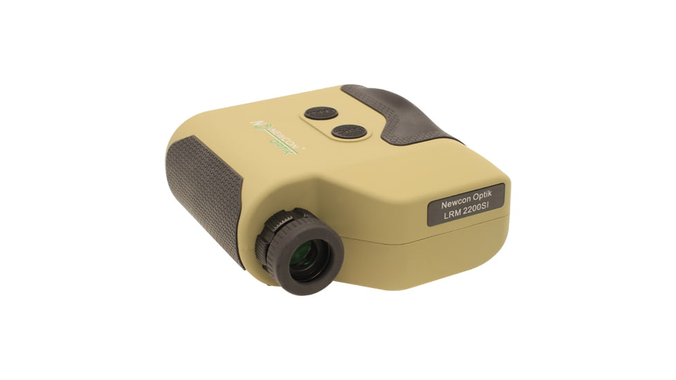 Newcon Optik LaserLRM 2200SI 7x25mm Rangefinder Monocular, Tan, Small, LRM 2200SI