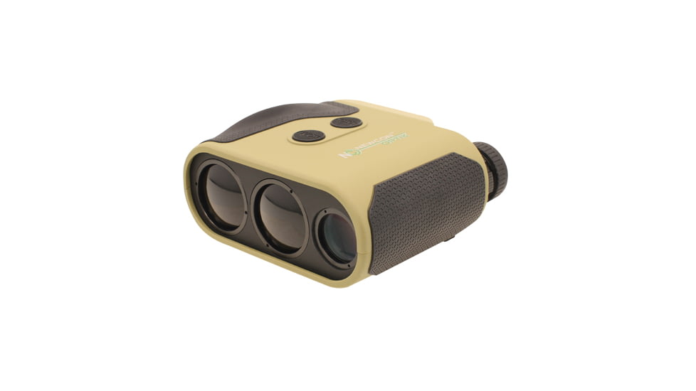 Newcon Optik LaserLRM 2200SI 7x25mm Rangefinder Monocular, Tan, Small, LRM 2200SI