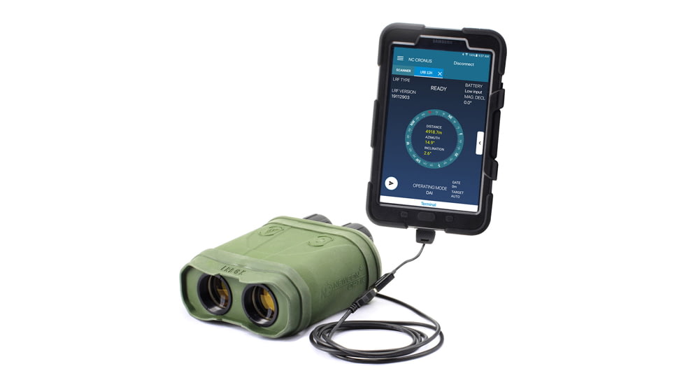 Newcon Optik LRB 6K 7x42mm Long Range Laser Rangefinder Monocular, Green, LRB 6K