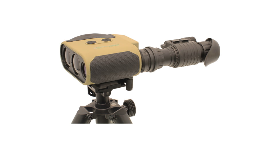 Newcon Optik LaserLRM 2200SI 7x25mm Rangefinder Monocular, Tan, Small, LRM 2200SI