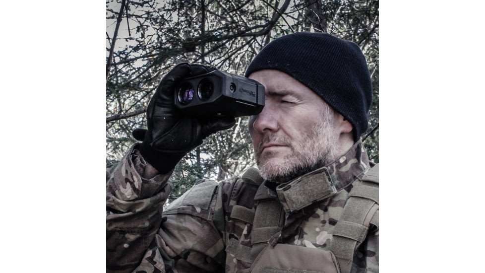 Newcon Optik LRM 3500M-35BT 6.5x30mm Laser Rangefinder Monocular, 10-6000 m, Black, Small, LRM 3500M - 35BT