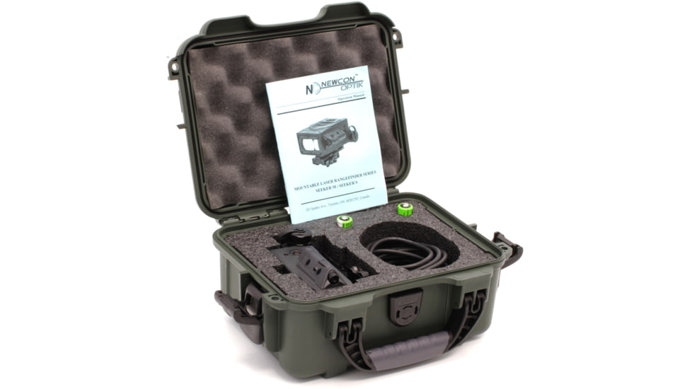 Newcon Optik Mountable 10-3000m Laser Rangefinder, Black, SEEKER M