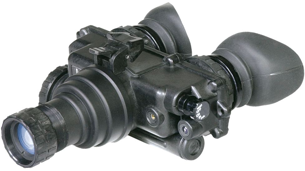 NG PVS7 QS MG Gen 2Plus Night Vision Goggles Quick Silver White Phosphor with Manual Gain, Black NGPVS72QSM