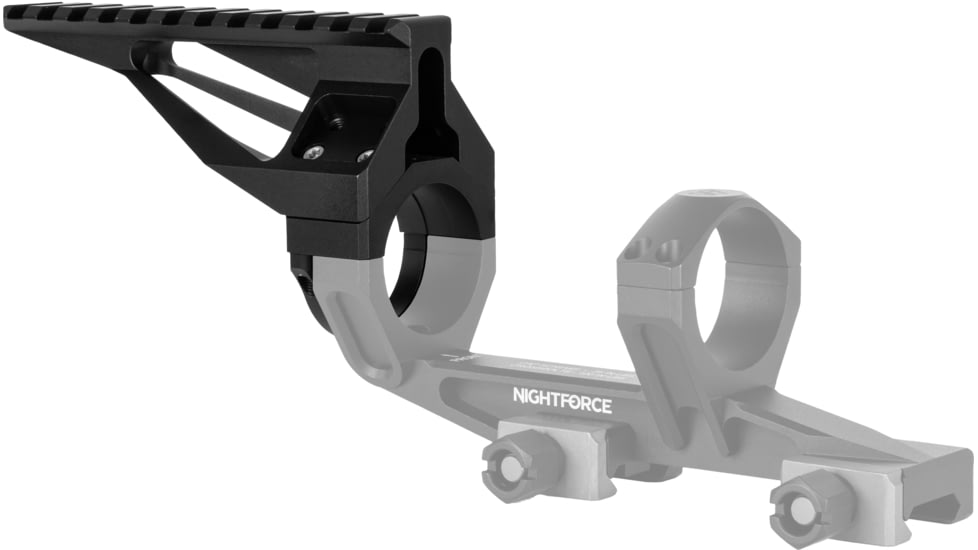 NightForce Rail Accessory Platform Improved RAP-I W/Multimount Cap, 34mm, Black, A686