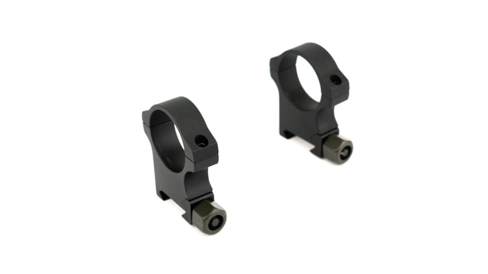 NightForce Standard Duty Rifle Scope Ring Set, Black, 30mm,1.25in,High A418
