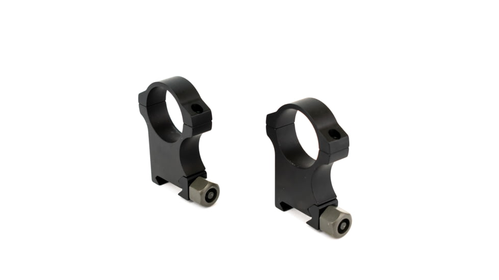 NightForce Standard Duty Rifle Scope Ring Set, Black, 30mm,1.5in,Extra High A419