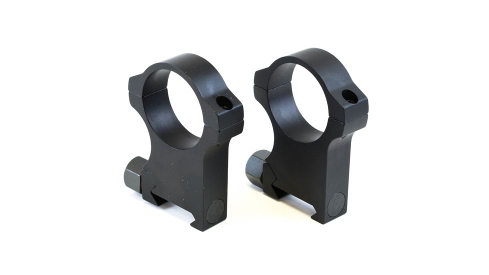NightForce Standard Duty Rifle Scope Ring Set,Black,30mm,1.5in,Extra High A419