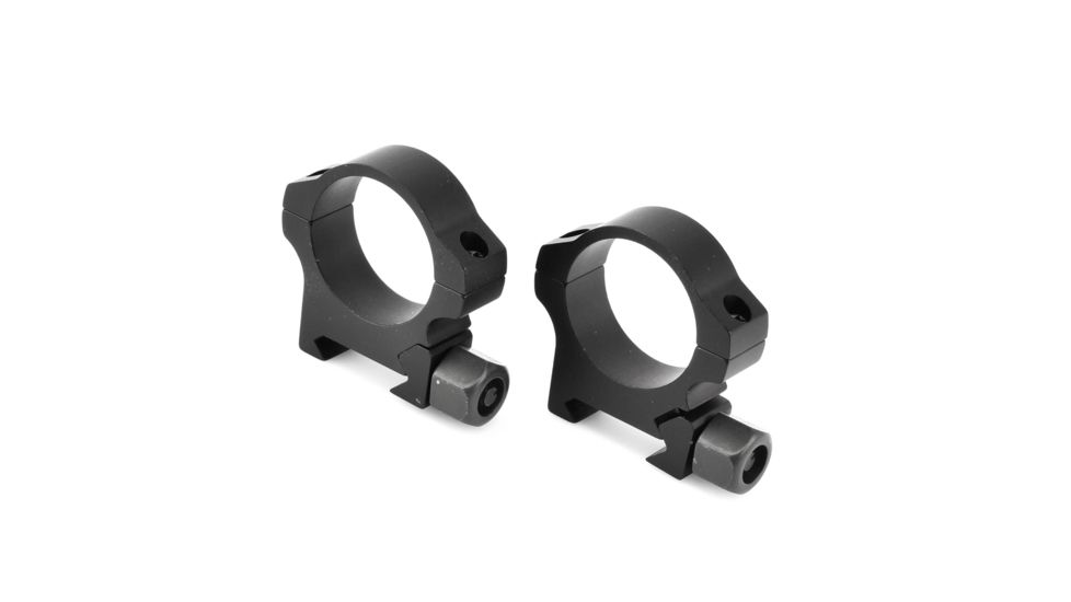 NightForce Standard Duty Rifle Scope Ring Set,Black,30mm,.9in,Low A416