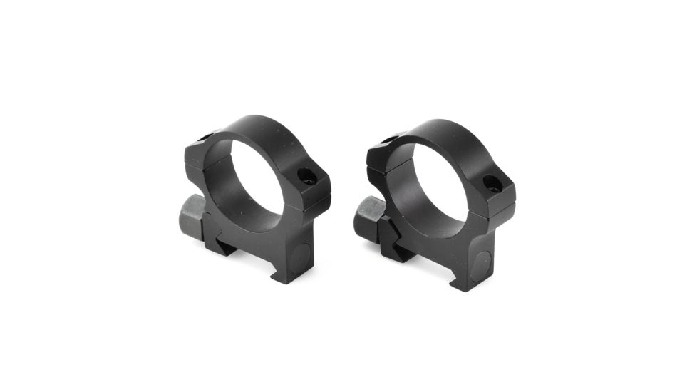 NightForce Standard Duty Rifle Scope Ring Set,Black,30mm,.9in,Low A416