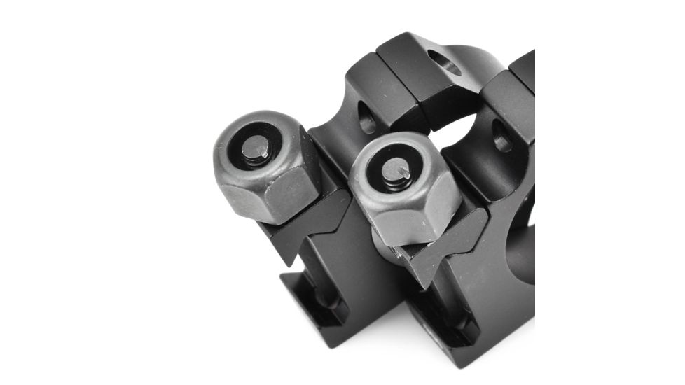NightForce Standard Duty Rifle Scope Ring Set,Black,30mm,.9in,Low A416