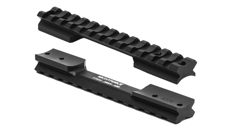 NightForce STND Rem 700 Duty Base, SA, 1913 Mil-Std, 0 MOA, Black, A292