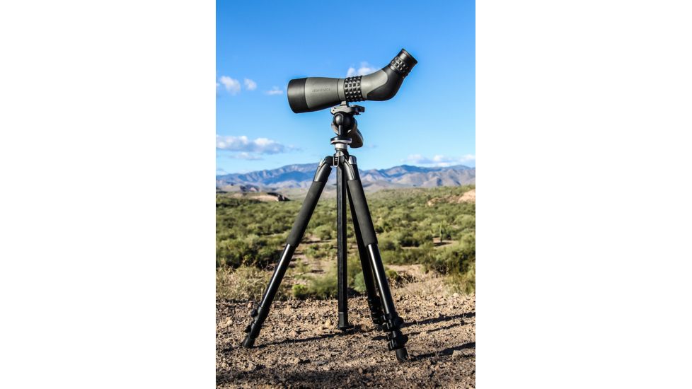 NightForce TS-80 20-60x80mm Hi-Def, Angled Spotting Scope, Dark Grey SP102