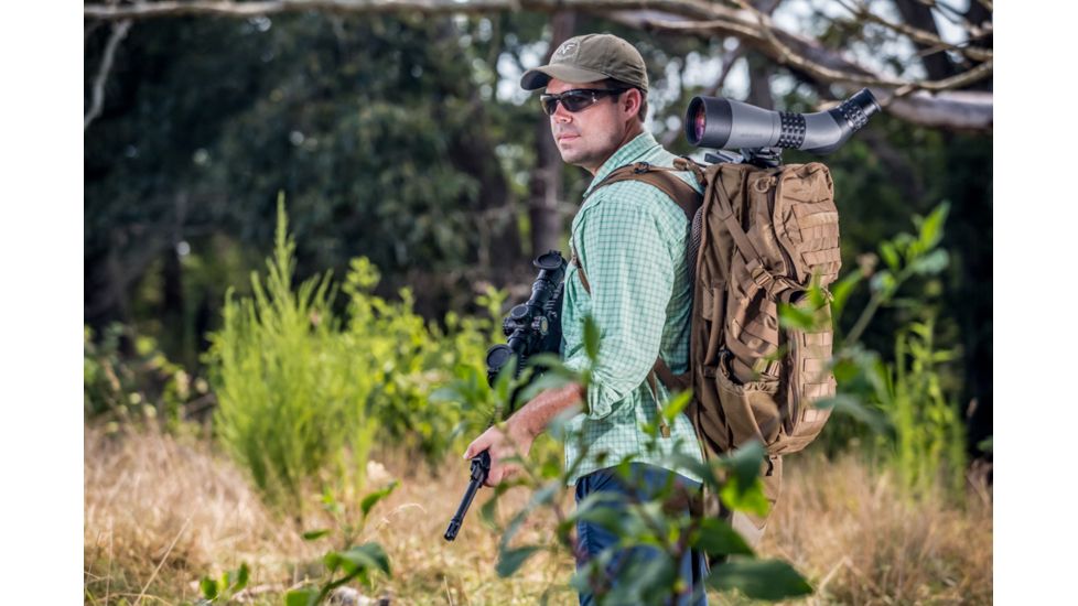 NightForce TS-80 20-60x80mm Spotting Scope in Use