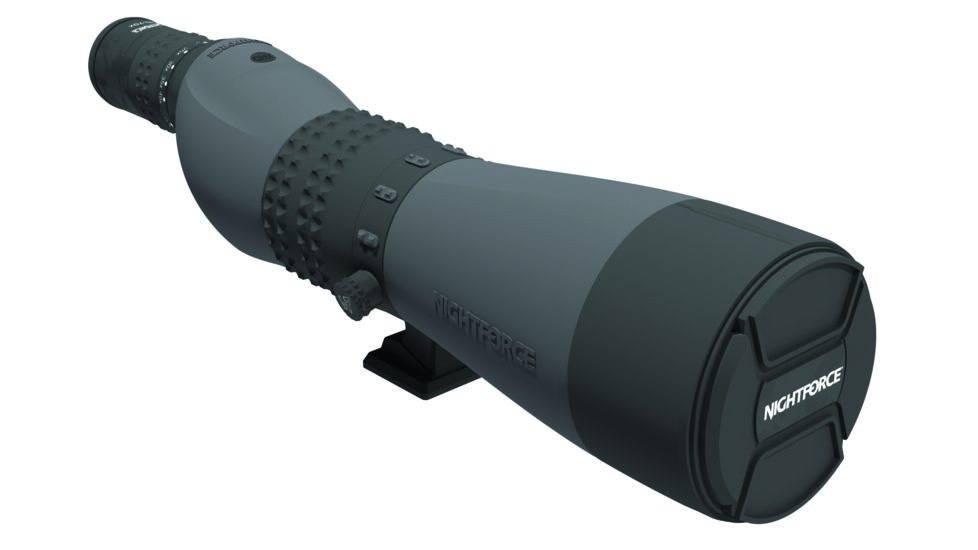 NightForce TS-82 20-70x Xtreme Hi-Definition Spotting Scope, Dark Grey, Straight Body SP100