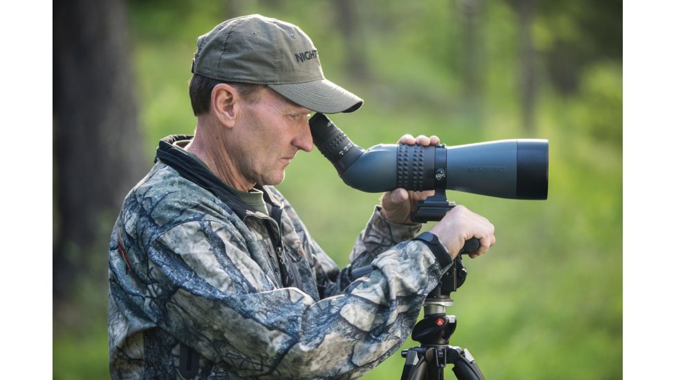 NightForce TS-82 20-70x Xtreme Hi-Definition Spotting Scope,Straight Body,Dark Gray A278