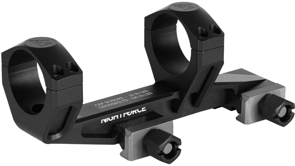 NightForce Ultramount Riflescope Mount, 30mm Tube, 1.54in, 20 MOA, Black, A680