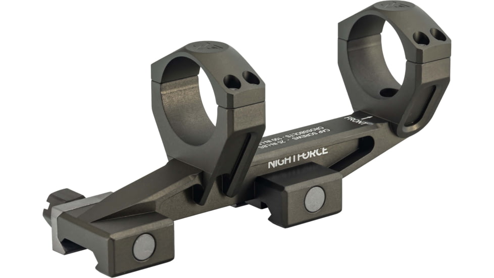NightForce Ultramount Riflescope Mount, 30mm Tube, 1.54in, 20 MOA, Dark Earth, A682