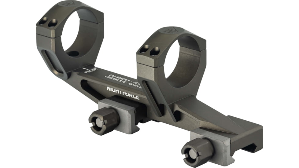 NightForce Ultramount Riflescope Mount, 30mm Tube, 1.54in, 20 MOA, Dark Earth, A682