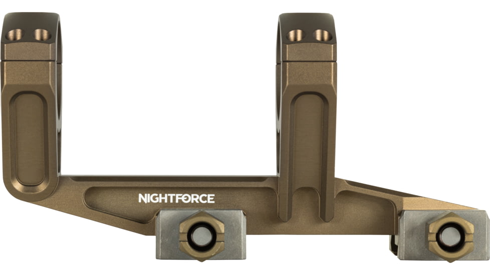 NightForce Ultramount Riflescope Mount, 30mm Tube, 1.93in, 0 MOA, Dark Earth, A684